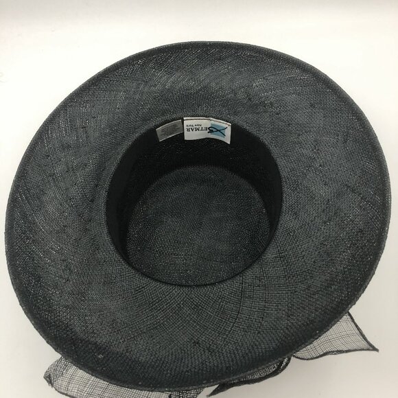 ? BETMAR New York Black Sinamay Statement Hat main image 11